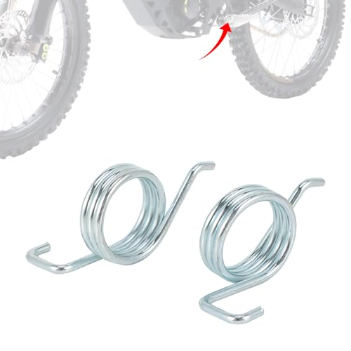 IUVWISN Dirt Bike Foot Pegs Springs for Surron Sur Ron LBX E-Ride Pro SS SR S Talaria Sting MX3/R MX4 Talaria XXX X260 X160,Left & Right,Stainless Steel