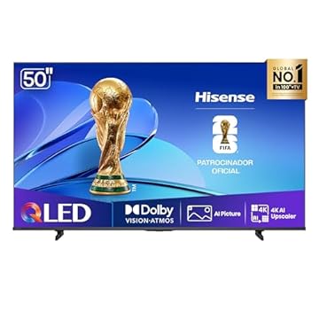 Hisense TV QLED 50 polegadas 4K HDR
