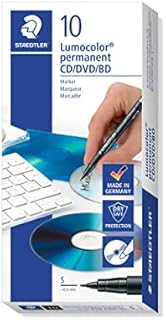 Staedtler Lumocolor stały CD/DVD 310 CDS-9 marker bardzo cienki 0,4 mm linia - czarny, 10 szt.