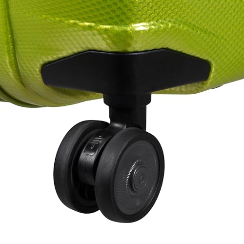 Image of Samsonite Proxis Large Hardside Luggage with Dual Spinner Wheels - Innovative Roxkin Lightweight Shell With Ultimate Durability- Includes TSA Lock, Ergonomic Telescoping Handle - Lime