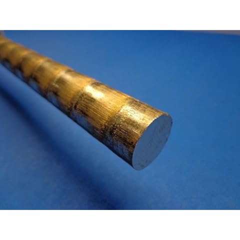 Industrial Metal Sales - 954 Bronze Round Bar 3/4" Diameter x 12"-Long Cover