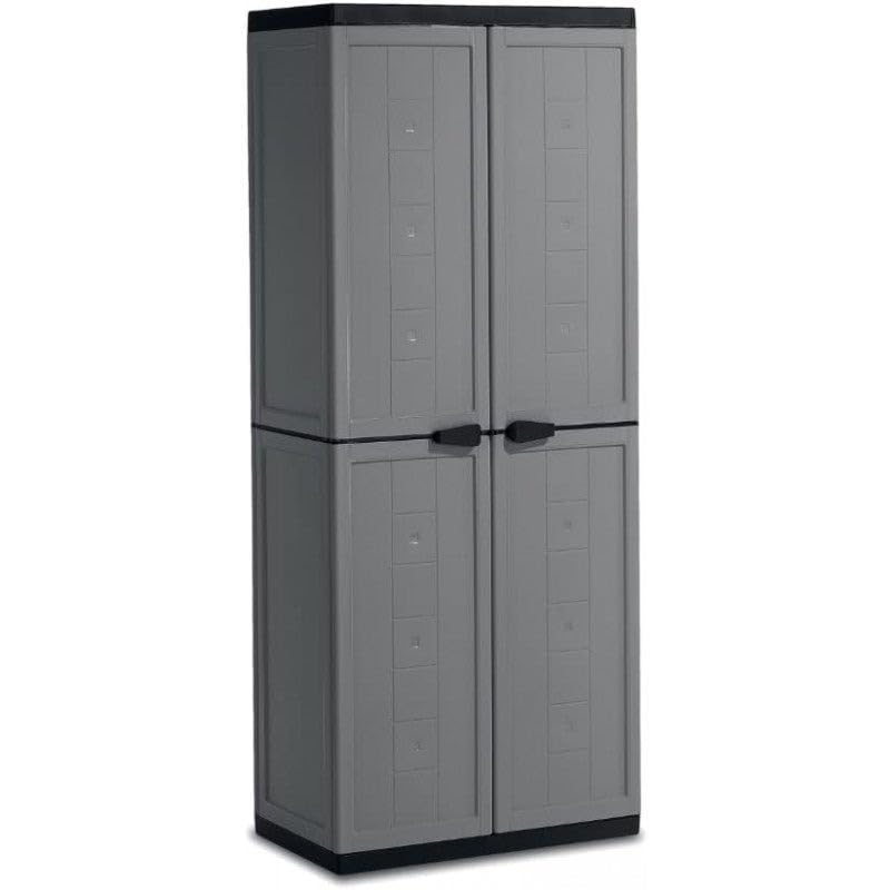 Keter Set Jolly Armadio Alto+ Basso Grigio