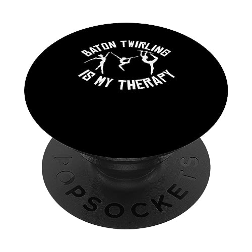 Baton Twirling Dance Lecciones para principiantes Concurso Twirler PopSockets PopGrip Intercambiable