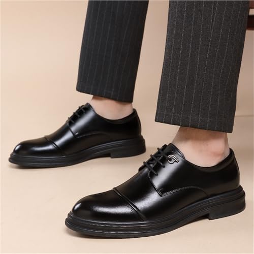 Men's Extended Size Pointed Toe Oxfords Wedding Formal Dress Shoes Genuine Leather Business Daily Comfortable Wide Width3