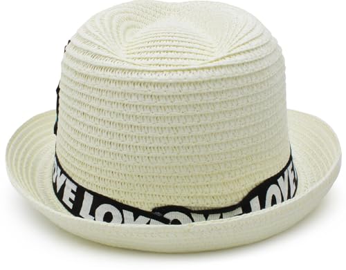 Image of VRITRAZ Baby Boy's and Girl's Kids Children Cute Printed Cartoon Gift Summer Fancy Dress Straw Fasion Hat Cap 1
