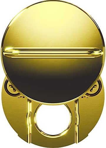 Privacy Logic Speyeguard Fixed Peephole Cover, Polished Brass, Metal Plated Finish