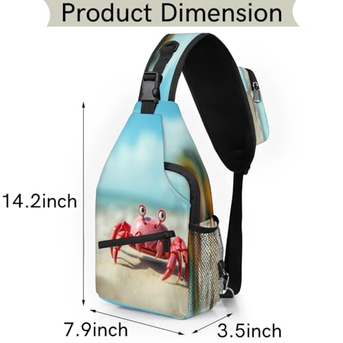 Bolso Sling para mujeres y hombres unisex miniatura 2