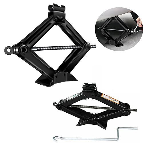 Scherenwagenheber Auto Wagenheber für PKW SUV MPV, 2T Auto Heber...