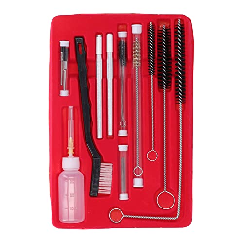 Tiiyee - Tiiyee Kit De Nettoyage pour Pistolets à Peinture, d'entretien Pistolet Pulvérisateur Outil Professionnel Aiguilles Brosses Pinceaux élevée Airbrush Tools Auto Moto ATV Cyclomoteur Soudeur 22 pièces