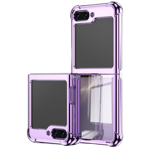 Housse Samsung Galaxy Z Flip 5 silicone violet antichoc pliable