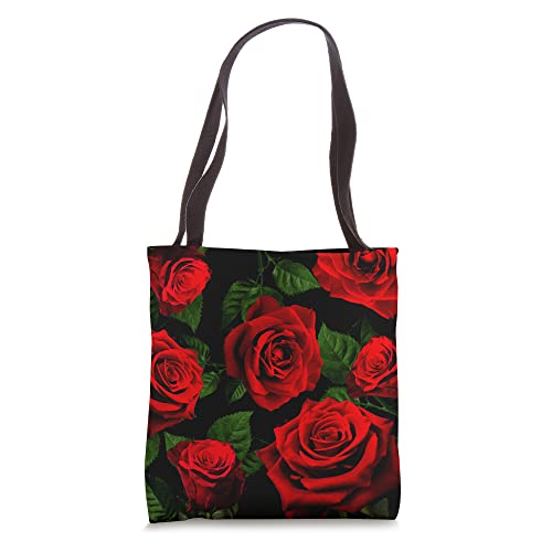 Bolso Tote Novelty Red Rose Art ATELIER H miniatura 1