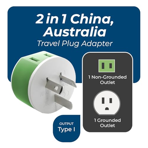 Orei US-16 Australia, New Zealand, China Power Plug Adapter thumb #2