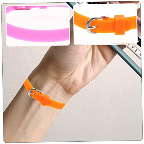 POPETPOP Silicone Bracelet Sports Decor Watch Wristbands App Watch Bands for Men Strap Wrist Bands Elastic2