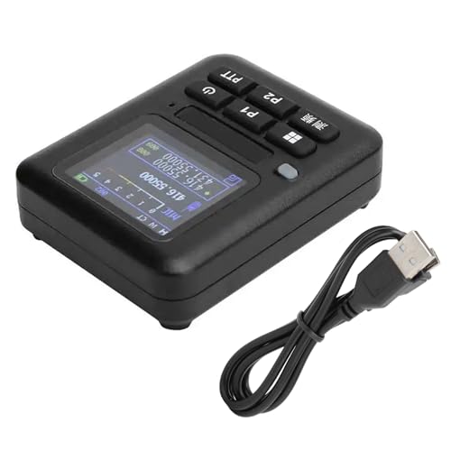 TECKEEN Radio Frequency Counter, Walkie Talkie Frequency Meter for DMR & Analog Two Way Radio