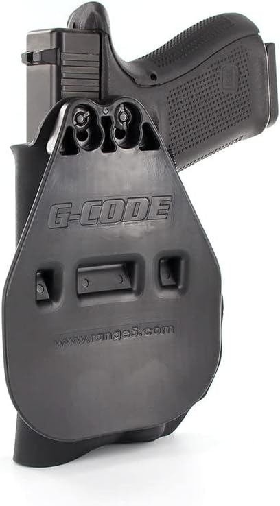 R&R Holsters - OWB Kydex Paddle Holster for Olight Baldr Mini Matte Black