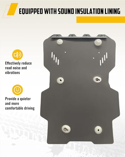 Image of 6MM Front Skid Plate Fits for 2024-2026 Toyota Tacoma TRD Offroad & TRD Pro & Trailhunter Guard Plate Engine Guard Cover Chassis Underbody Protection