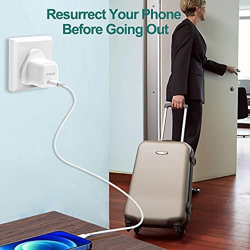 USB C Plug Fast Charge, USB C Charger PD 20W Charger, USB-C Charger,Type-C Wall Plug for iPhone 13 12 Pro Max/Mini/11/XS/XR/X/8/SE2,iPad Air 4,Samsung Galaxy S21 Ultra/S21+/S20 FE/Note20/S10,Pixel 4/5