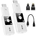 ICZI – ICZI Wireless HDMI Transmitter and Receiver 4k Decode, 165FT