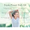 ALGAECAL Triple Power Omega 3 Fish Oil - EPA DHA Omega 3 Supplement 1200mg, Liquid Fish Oil with Turmeric Curcumin & Astaxanthin, Joint Support & Inflammation Relief, Mango Flavor, 16 oz