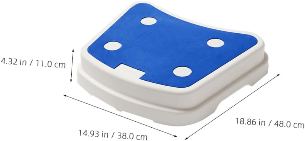 Non Slip Toilet Foot Step Stool for Adults, Bathroom Aid