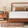 MLILY Mattress Protector Full Size, Smooth Soft Waterproof Mattress Cover, Breathable & Machine Washable, Fitted with Various Mattress Sizes