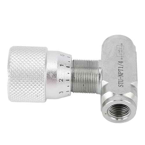 Estink Hydraulic Control Valve Alloy Steel Throttle Check Valve STB NPT1 4 PSI for Hydraulic Cylinder Speed Adjustment One Way Control Industrial Use