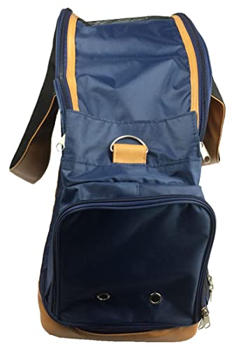Pet Life Multiple Storage Fashion Pet Carrier - Designer Cat And Dog Carrier Features Bottom And Side Compartments - Travel Pet Carrier Includes Over-The-Shoulder Straps And Washable Pet Mat #TOP4