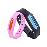 ✿Sin sustancias químicas: nuestra pulsera contiene ingredientes naturales puros y respetuosos con el medio ambiente. Los niños o adultos pueden usar estas pulseras de forma segura sin erupciones ni reacciones. Para que pueda utilizar este producto con confianza.