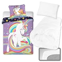 Set 6 Pezzi Lettino Bambino - Cotone Oeko Tex, Piumone TOG 2.9, Cuscino Anti-Soffocamento - Foto 11