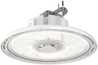 Lithonia Lighting Round High Bay LED Light Adjustable Lumens, 3-in-1 CCT