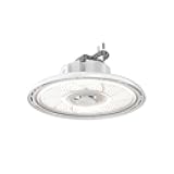 Lithonia Lighting REBL Round High Bay LED Light, 12,000/15,000/18,000 Adjustable Lumen Output, 3500K/4000K/5000K Switchable White Color Temperature, Work Light, UVOLT 120-347V, 12.2