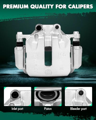 Image of SCITOO 18B5270 Front Left Disc Brake Caliper w /Bracket for Buick for Allure /for Cascada /for Lacrosse /for Regal,for Cadillac for ELR,for Chevy for Equinox /for Impala /for Malibu,for GMC for Terrain