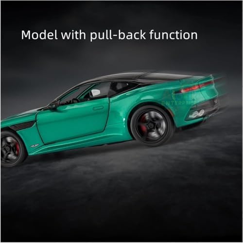 Image of WORSHIPER Simulation Alloy Inertial Car Model Children's Toy 1:24 Aston Martin Dbs Alloy Diecast Model Sound Light Pull Back Collection Kids Toys Gifts?Color As Per Stock?