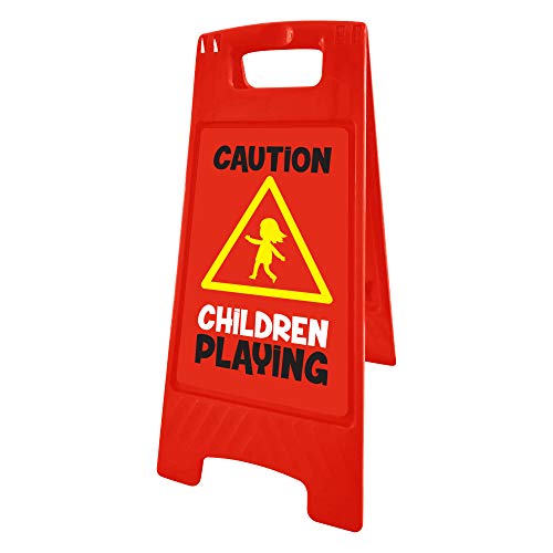 Essentially Yours Street Safety Sign for Kids at Play, 