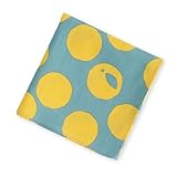 かまわぬ おいしい風呂敷 ゆず/日本製 サイズ約50㎝×50㎝ 綿100％ / 風呂敷 小風呂敷 クロス ハンカチ お弁当包み チーフ/母の日 父の日 敬老の日 誕生日 入園 入学 (おいしい風呂敷 ゆず)