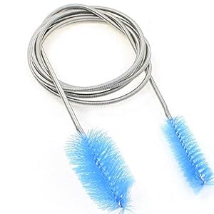 155 cm lange buis reinigingsborstel Flexibele dubbele uiteinden borstelharen slang pijp reiniger roestvrij staal…
