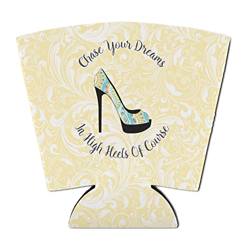 Personalized High Heels Party Cup Sleeve - with Bottom