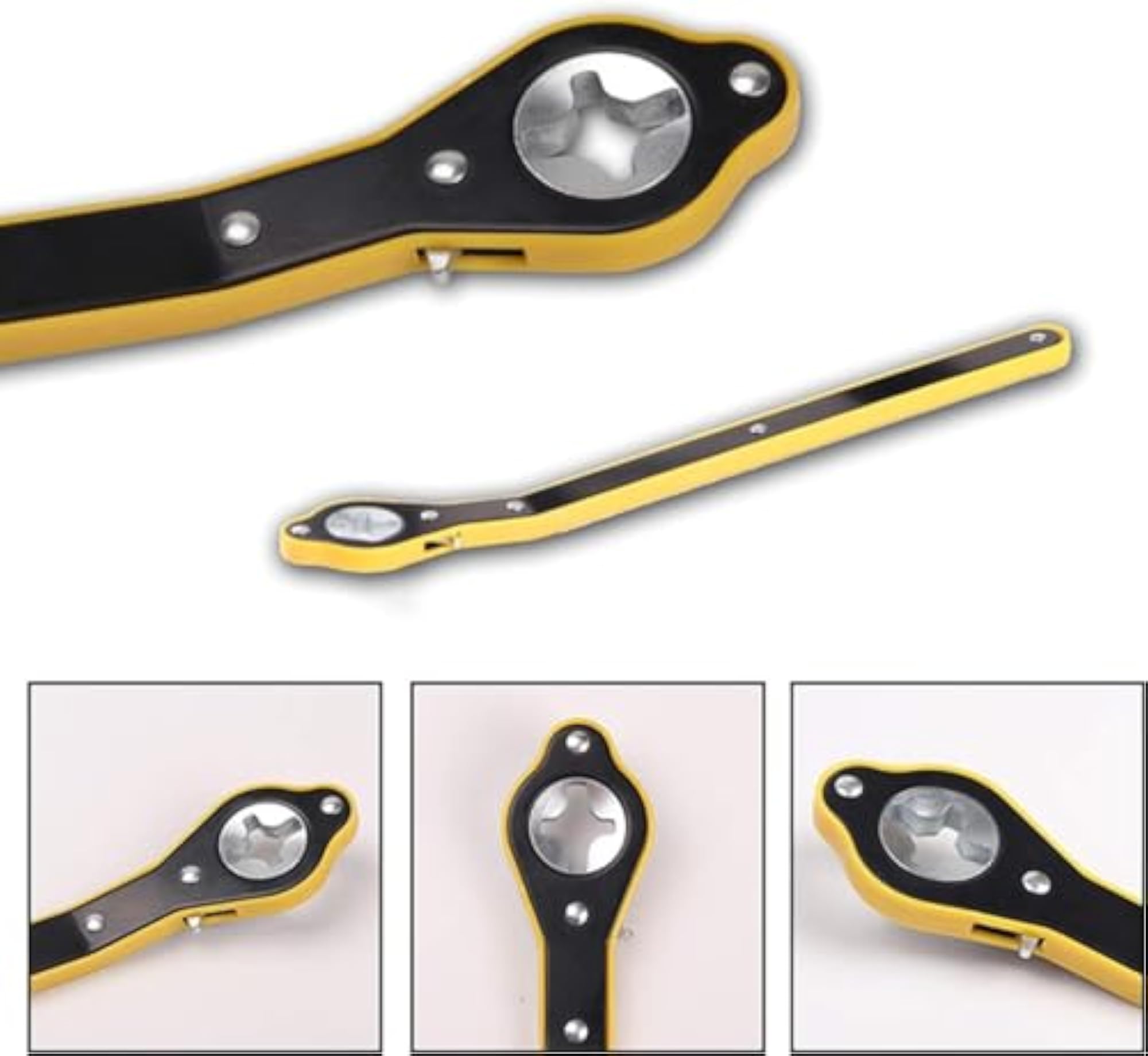 Original Universal Car Scissor Jack with Ratchet Wrench