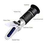 Antifreeze-Refractometer-for-Glycol-Coolant-Battery-Acid-Checking-Freezing-Point-4-in-1-Antifreeze-Coolant-Tester-for-Automobile-Antifreeze-Systems-Windshield-Washer-Fluid