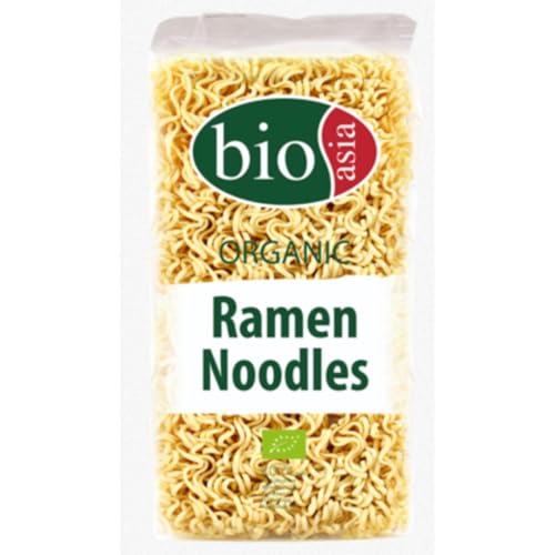 BIOASIA Fideos Ramen Ecológicos, sin huevo, rápida y fácilmente preparados, vegetarianos, 1 x 250 g