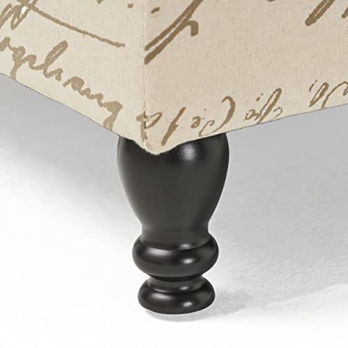 Christopherknighthomeparisianstorageottomanfrenchscript Urban Country Home Decor Christopher knight home parisian storage ottoman french script urban country home decor