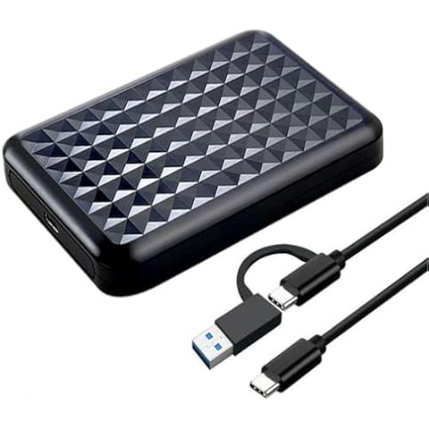 ModusTech 1TB Portable External Hard Drive Cover