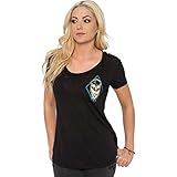 Metal Mulisha Junior's Dani G Hoot Scoop Neck Graphic Tee
