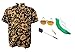 Produktbild thecostumebase die Angst & Abscheu Las Vegas Shirt Hut Orange Brille Zigarettenspitze Swatter Duke (L), Mix