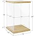 BenchPro Clear Acrylic Display Case for Trophy, Collectibles, Assemble Cube Display Box Stand Dust Proof Protection Showcase for Action Figures Toys. (1