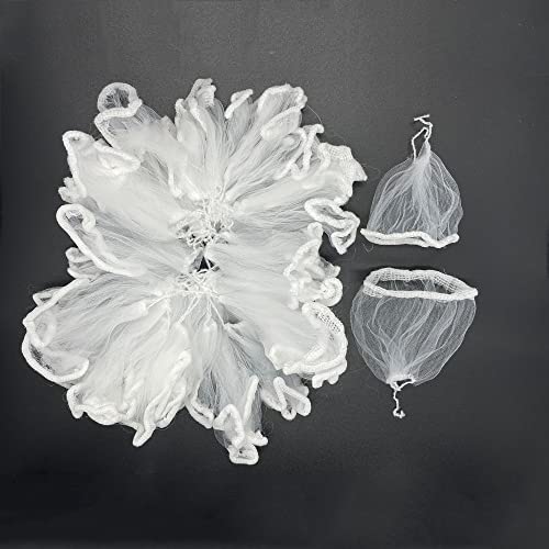 YUANWEI 200 Stück Einweg Waschbecken Sieb Tasche Spüle Siebbeutel Spülbecken Abdeckung Küchenspüle Abflusssieb Spülbeckenfilter für Bad, Küchenspülen und Waschbecken(11X10cm) Cover