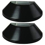 Portfolio 2-Pack 4X Brighter (4.8-Lumen) Oil Brushed Bronze Solar LED Step Light