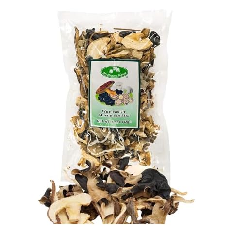 Mushroom House Dried Wild Forest Blend Mushrooms, 4 Oz Cover
