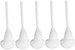 SECFOU 5pcs Soft Toilet Brush Tub Cleaner Brush Electric Toilet Brush Black Toilet Brush Toilet Brush Cleaner Toilet Scrubber Scrub Brush for Toilet Bathroom Brush Toilet Cleaner Brush