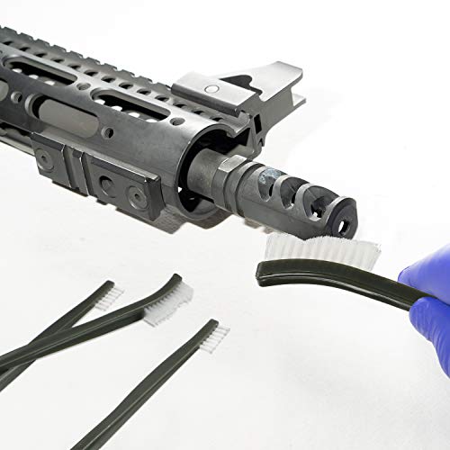 20 Packs Double-Ended Gun Cleaning Brushes 7 Inch Nylon All Purpose Cleaning Brush With Plastic Handle #TOP5